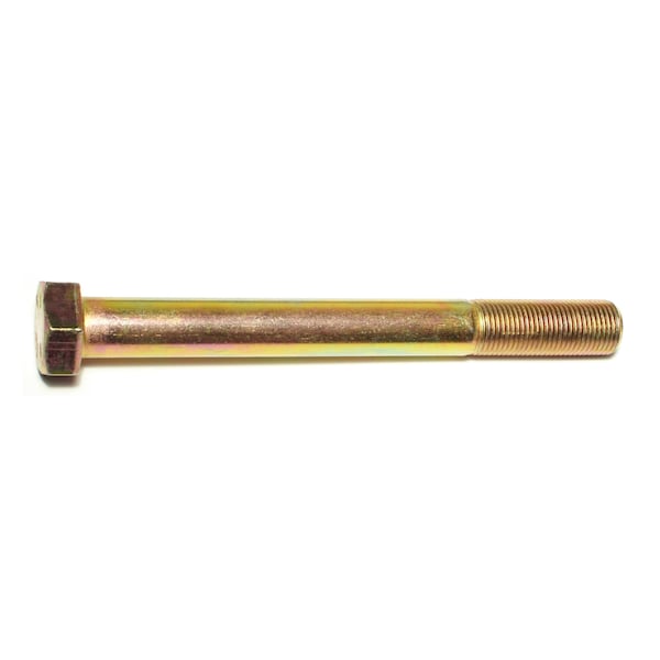 Midwest Fastener Grade 8, 5/8"-18 Hex Head Cap Screw, Zinc Yellow Steel, 6 in L, 10 PK 00922 - main